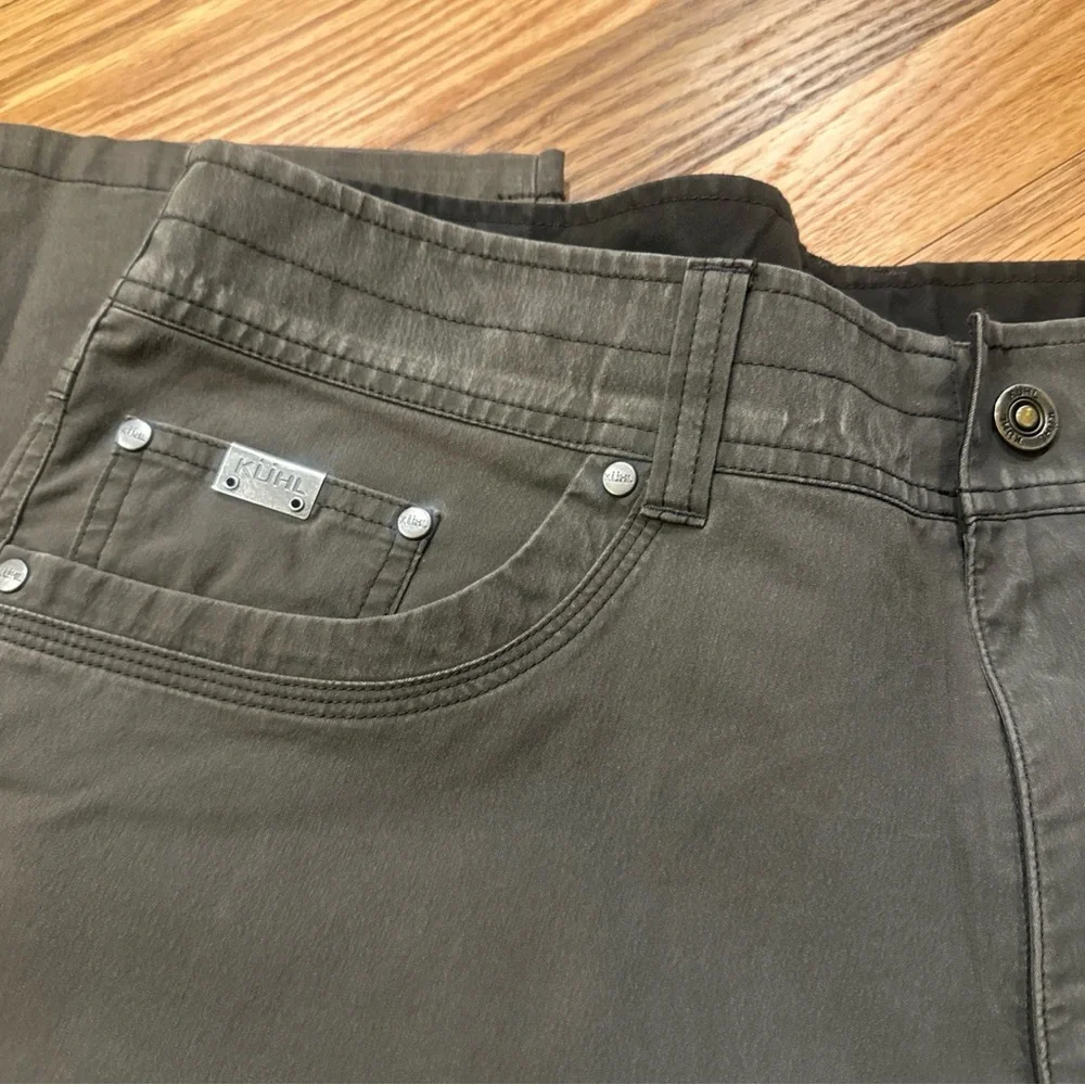Lot of 2 Kuhl Revolvr Vintage Patina Dye Beige Gray Hiking Pants Outdoor Men 34 - Picture 10 of 16